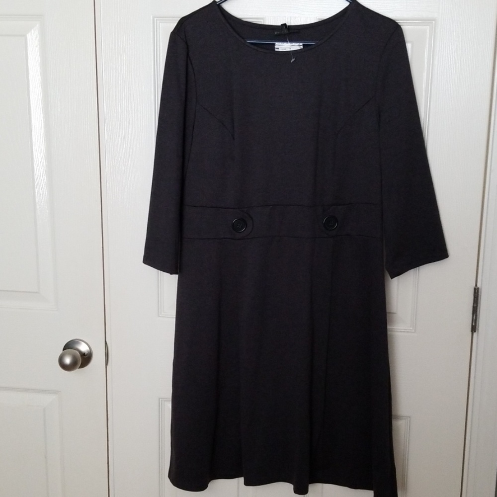 Dark Grey Dress